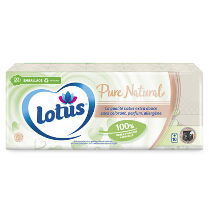 Lotus just1 pur natural papier toilette 6 rouleaux