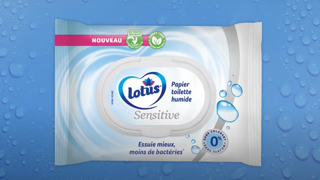 Lotus Papier Toilette Humide Sensitive - Sans colorant, ni parfum - Fibres  FSC 100 % d'origine naturelle - 42 feuilles (lot de 1) : : Epicerie